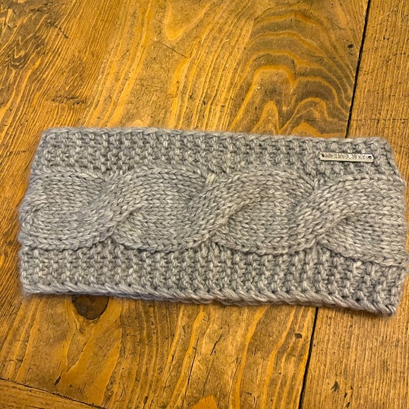 ❄️ NWOT MICHAEL KORS WOMEN'S CASUAL CABLE KNIT HEADBAND GRAY - Picture 1 of 6